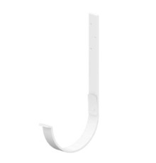 Держатель желоба D125х280 Порошковая окраска RAL9010