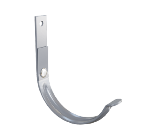 Держатель желоба карнизный D125х132 Порошковая окраска RAL7024