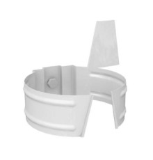 Держатель трубы D150 Полиэстер RAL9003 (саморез)