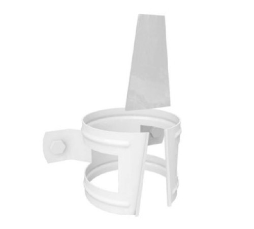 Держатель трубы D90 (на дерево) GS Высокопрочный полиэстер двусторонний RAL9010