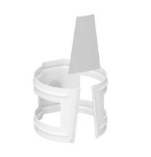 Держатель трубы D90 (на кирпич) GS Высокопрочный полиэстер двусторонний RAL9010