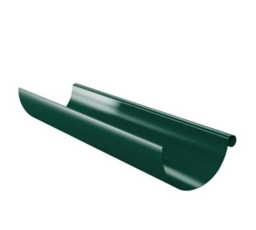 Желоб водосточный D150х3000 Пластизол двухсторонний RAL6005