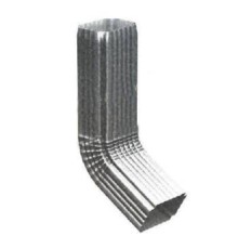 Колено трубы 76х102 Оцинкованный Без цвета