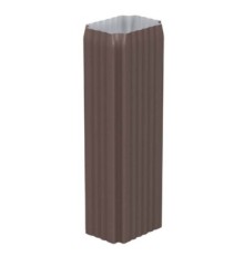 Труба водосточная 76х102х2000 Пластизол RAL8017