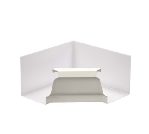 Угол желоба внутренний 120х86 Пластизол RAL9010