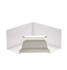 Угол желоба внутренний 120х86 Полиэстер RAL9003