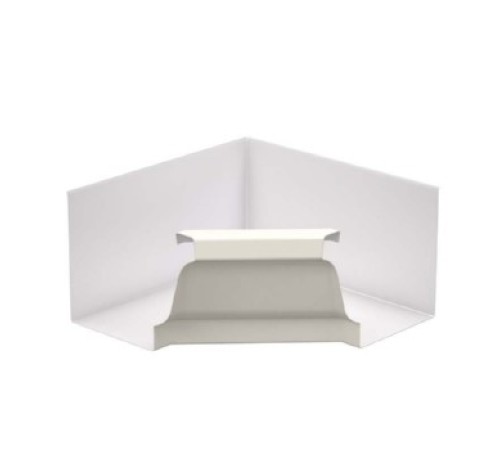 Угол желоба внутренний 120х86 Полиэстер RAL9003