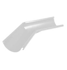 Угол желоба внутренний 135° D150 Оцинкованный RAL9010