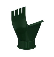 Воронка выпускная D150/100 Пластизол двухсторонний RAL6005