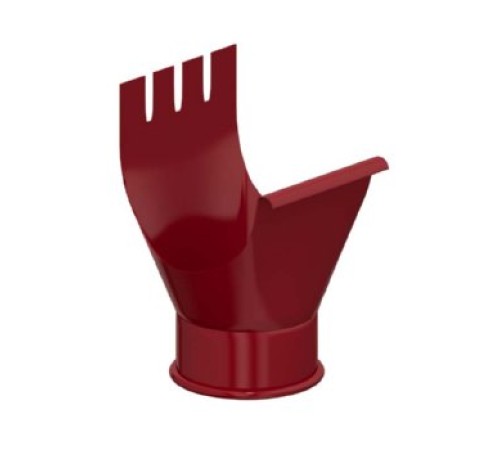 Воронка выпускная D125/100 Пластизол двухсторонний RAL3005