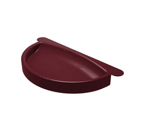 Заглушка желоба D150 Пластизол двухсторонний RAL3005