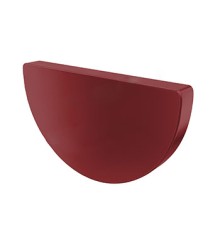 Заглушка желоба D185 Полиэстер RAL3011