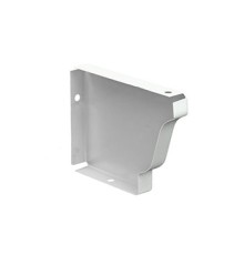 Заглушка желоба 120х86 правая Пластизол RAL9010