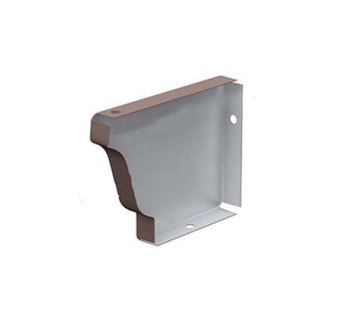 Заглушка желоба 120х86 левая Полиэстер RR32