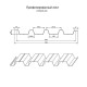 Арочный профнастил самонесущий окрашенный Н60-0.6 цена за пог.м.