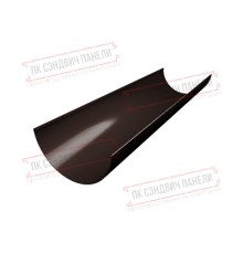 Желоб английский ПВХ 3м шоколадный RAL 8017