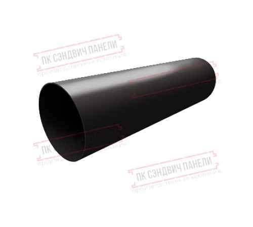 Труба ПВХ 3м коричневая RR 32