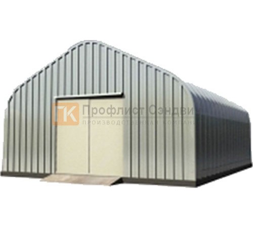 Сборно разборный ангар модель P 9.0x4.6, 3.8x3.6, 2.5