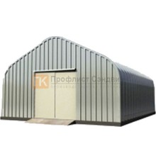 Сборно разборный ангар модель A 9.1x4.1, 2.9x3.6, 6.0