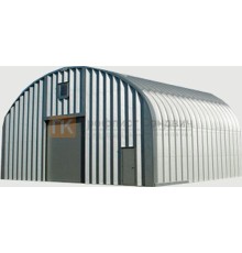 Сборно разборный ангар модель Q 12.4x4.7, 4.2x4.2, 5.0