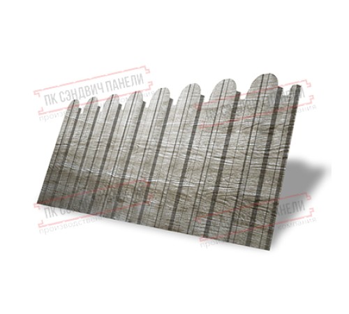 Профнастил фигурный С10 - 0,45 Окрас - А, Print Elite Nordic Wood.