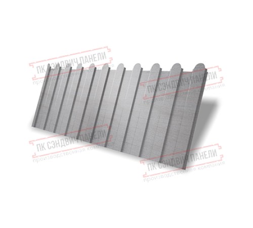 Профнастил фигурный C8 - 0,45 Print Elite Milky Wood.