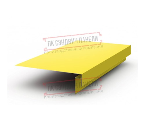 Планка карнизного свеса сложная 185х50х2000 Norman ПЭ-1018-0.5