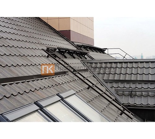 Лестница кровельная Универсальная Эконом 1850 мм (4 кроншт.)