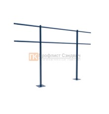 Ограждение кровли парапет сборное ХК H=600мм L=2000мм (ТУ)