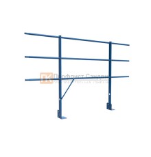 Ограждение кровли парапет сборное ZN H=900мм L=2000мм с 1-ой доп.трубой (ТУ)