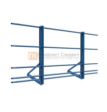 Ограждение кровли на фальц ХК-900 L=2000мм+ФС+1ДТ (труба 40х20)