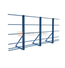 Ограждение кровли ZN универс H=1200мм L=3000мм со снегозадержанием с 2-я доп. трубами