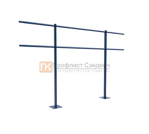 Ограждение кровли парапет сборное H=1200мм L=2000мм