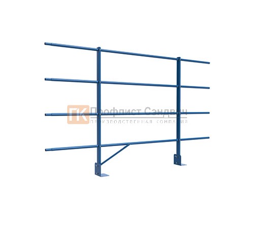 Ограждение кровли парапет сборное ZN H=1200мм L=2000мм+2ДТ