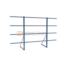 Ограждение кровли на фальц ОЦ-600 L=2000мм+ФС (труба 40х20)