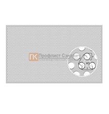 Перфорированный лист ZN(08ПС) Rv 4/6 0,7/1250/2500 ROLLED