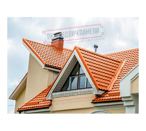 Планка ендовы верхняя 76х76х2000 Полиэстер Ral2004-0.45