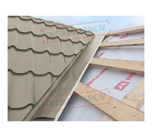 Планка ендовы нижняя 298х298х2000 Полиэстер Ral1035-0.45