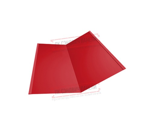 Планка ендовы нижняя 298х298х2000 Полиэстер Ral3020-0.45