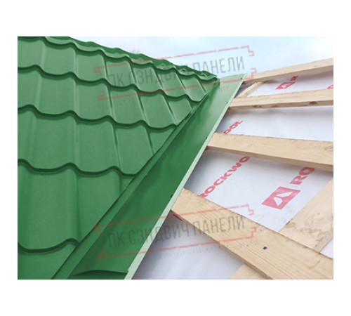 Планка ендовы нижняя 298х298х2000 Полиэстер Ral6002-0.45