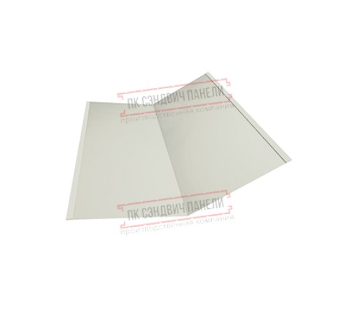 Планка ендовы нижняя 298х298х2000 Полиэстер Ral9002-0.45