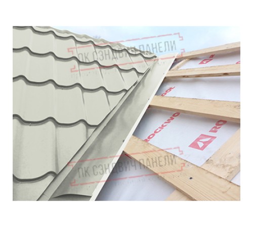 Планка ендовы нижняя 298х298х2000 Полиэстер Ral9002-0.45