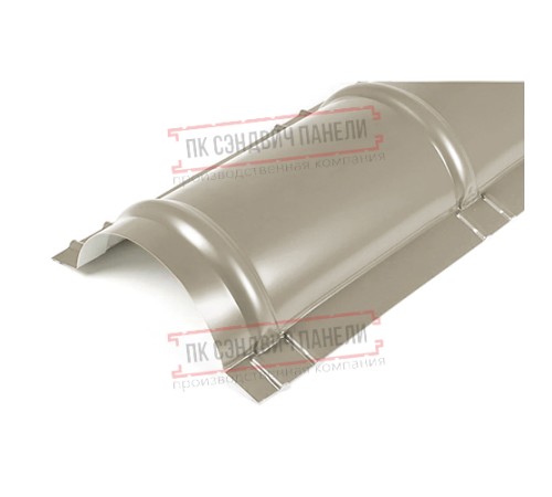 Планка конька круглого R110х2000 ПЭ-1035-0.45