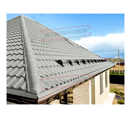 Планка конька круглого R110х2000 ПЛ-7038-0.5