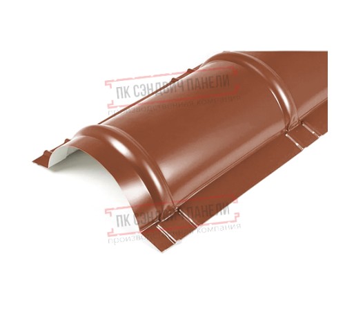 Планка конька круглого R110х2000 PURETAN-RR750-0.5