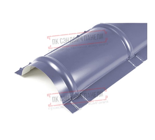 Планка конька круглого R110х2000 PURMAN-Galmei-0.5