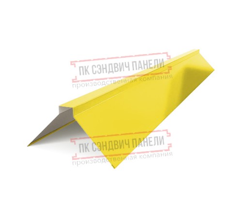 Планка конька плоского 190х190х2000 ПЭ-1018-0.45