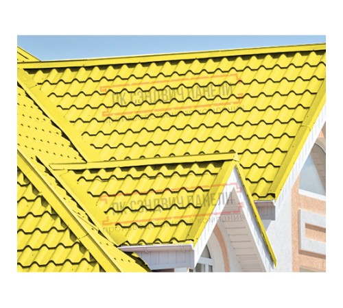 Планка конька плоского 190х190х2000 ПЭ-1018-0.45