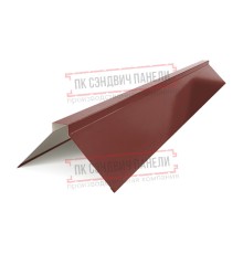 Планка конька плоского простая 115х115х2000 ПЭ-3009-0.45