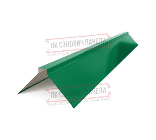 Планка конька плоского 120х120х2000 ПЭ-6029-0.45